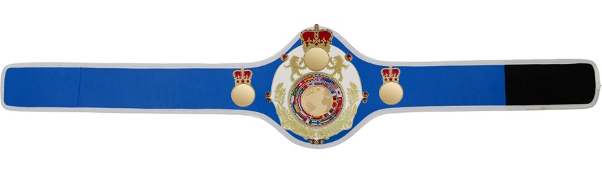 QUEENSBURY PRO LEATHER WORLD FLAGS CHAMPIONSHIP BELT -QUEEN/W/G/FLAG - AVAILABLE IN 10+ COLOURS